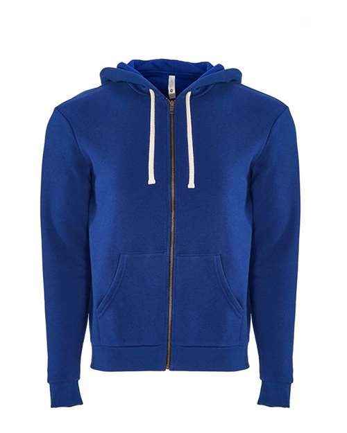 Next Level 9602 - Unisex Santa Barbara Full-Zip Hooded Sweatshirt