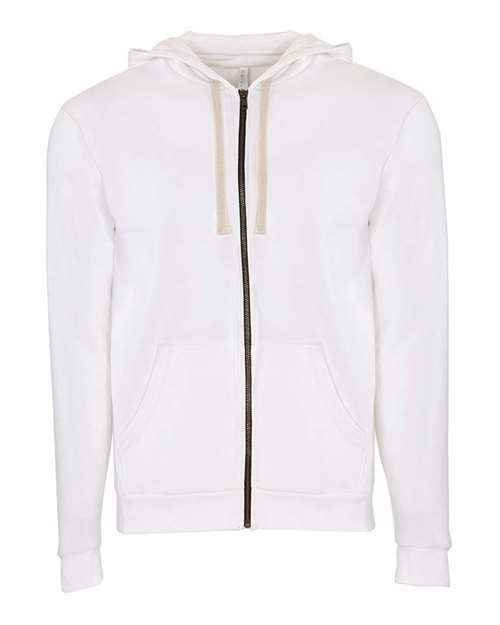 Next Level 9602 - Unisex Santa Barbara Full-Zip Hooded Sweatshirt