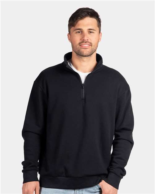 Next Level 9643 - Unisex Fleece Quarter-Zip Pullover