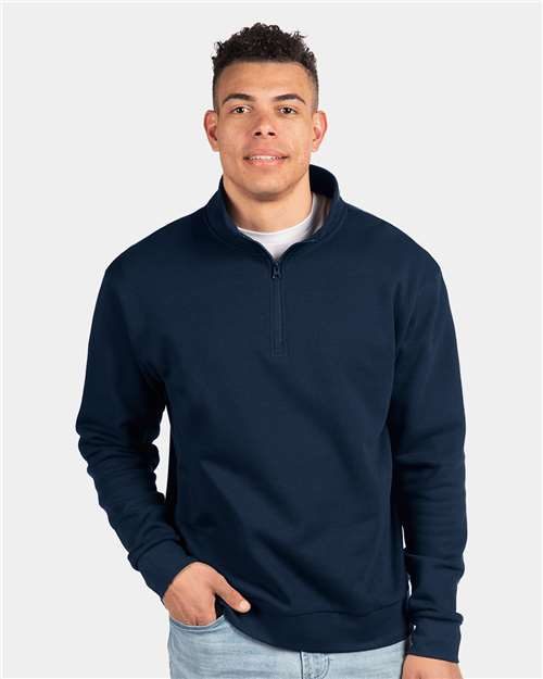 Next Level 9643 - Unisex Fleece Quarter-Zip Pullover Next Level