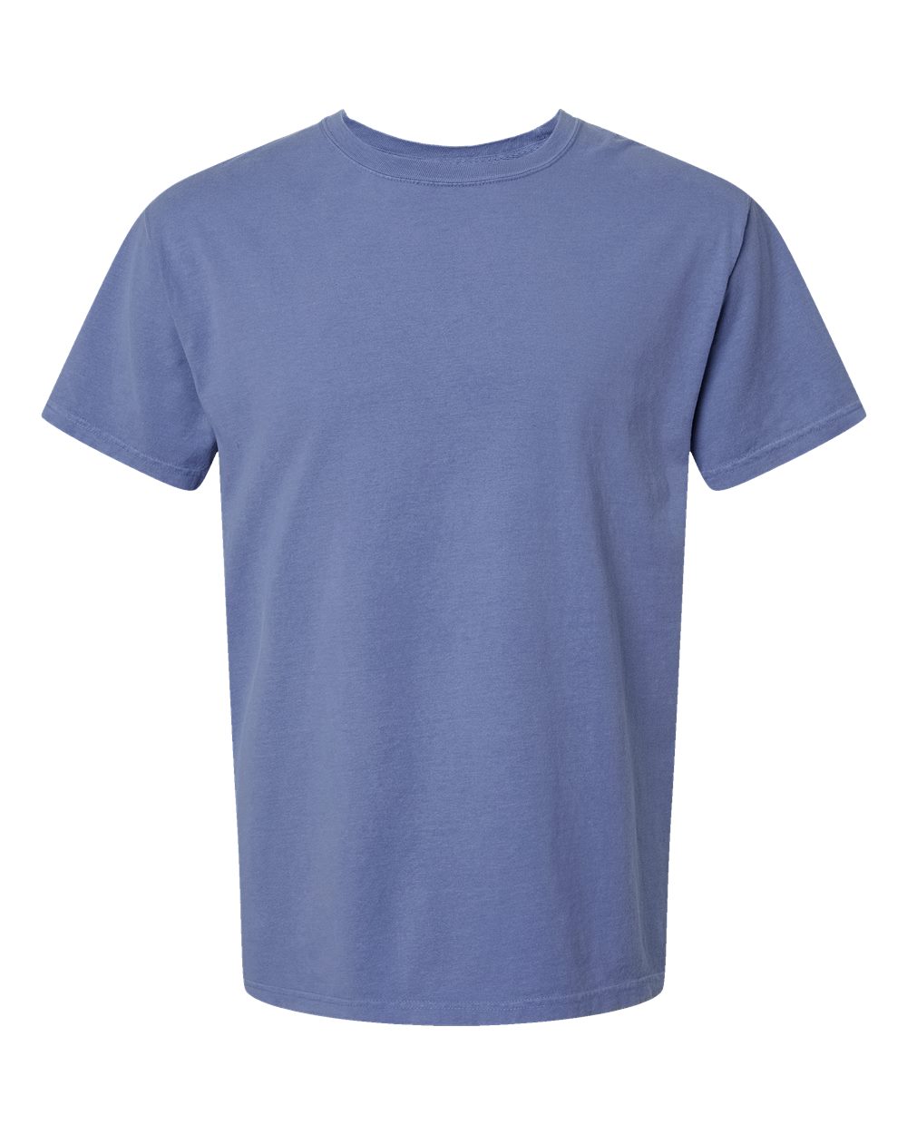 ComfortWash by Hanes GDH100 - Men's Garment-Dyed T-Shirt — Frontier Blue (flat)