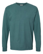 ComfortWash by Hanes GDH200 - Unisex Garment-Dyed Long Sleeve T-Shirt — Cactus (flat)