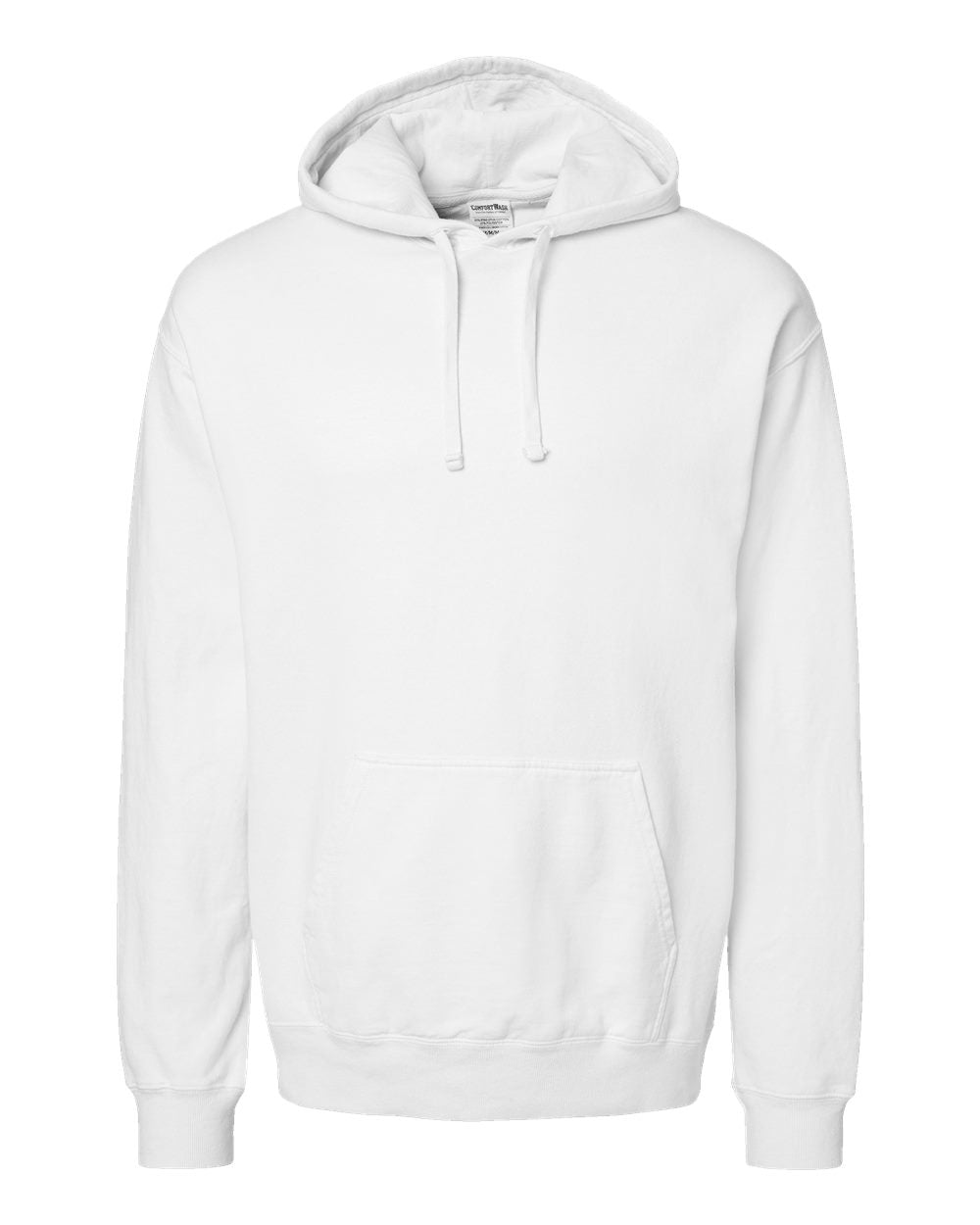 ComfortWash by Hanes GDH450 - Unisex Garment-Dyed Hooded Sweatshirt — White (flat)