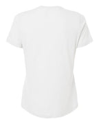 BELLA + CANVAS 6400CVC - Womens Relaxed Fit Heather CVC Tee - Solid White Blend