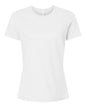 BELLA + CANVAS 6400CVC - Womens Relaxed Fit Heather CVC Tee - Solid White Blend