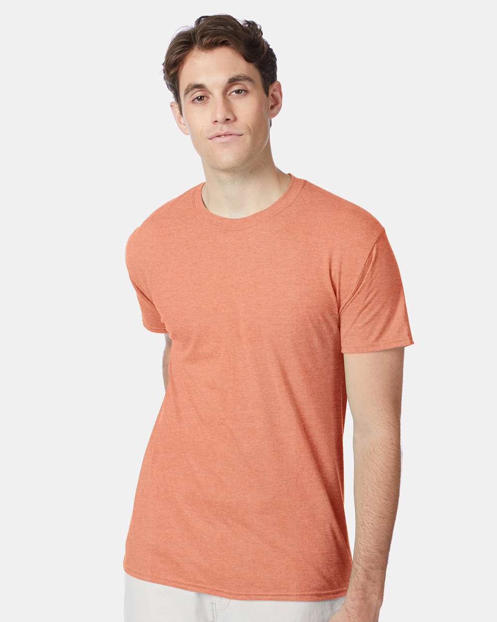Hanes 42TB - Perfect-T Triblend T-Shirt — Cantaloupe Heather