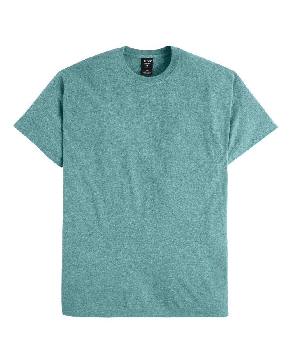 Hanes 42TB - Perfect-T Triblend T-Shirt — Green Clay Heather (flat)