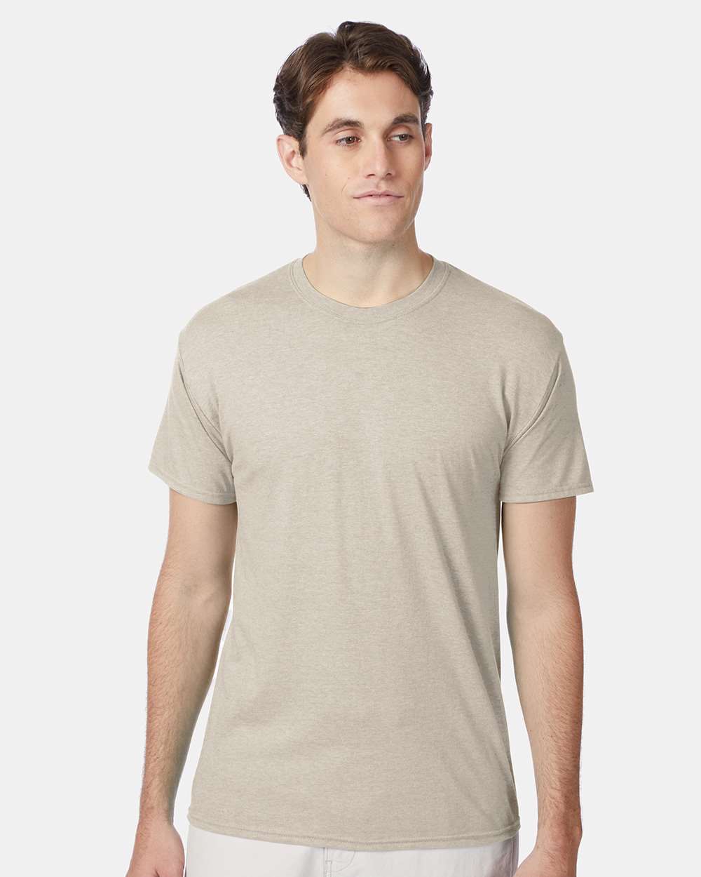 Hanes 42TB - Perfect-T Triblend T-Shirt — Sand Heather
