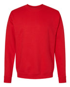 Hanes RS160 - Unisex Perfect Sweats Crewneck Sweatshirt — Athletic Red (flat)