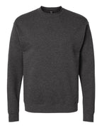 Hanes RS160 - Unisex Perfect Sweats Crewneck Sweatshirt — Charcoal Heather (flat)