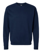 Hanes RS160 - Unisex Perfect Sweats Crewneck Sweatshirt — Navy (flat)