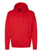 Hanes RS170 - Unisex Perfect Sweats Hooded Sweatshirt — Athletic Red (flat)