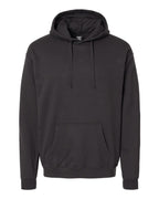 Hanes RS170 - Unisex Perfect Sweats Hooded Sweatshirt — Black (flat)
