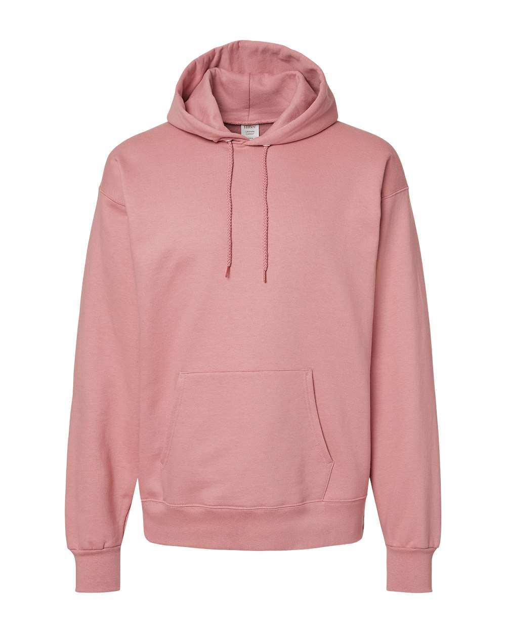 Hanes F170 - Unisex Ultimate Cotton® Hooded Sweatshirt — Mauve (flat)