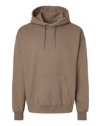 Hanes F170 - Unisex Ultimate Cotton® Hooded Sweatshirt — Pebble (flat)