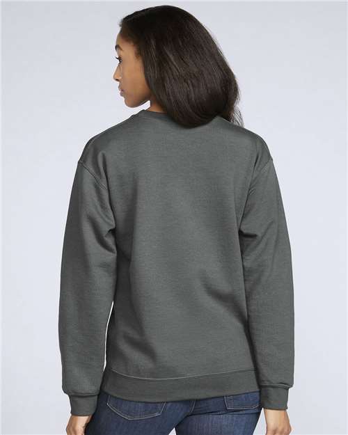 Gildan SF000 - Unisex Softstyle Midweight Crewneck Sweatshirt - Charcoal