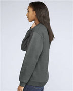 Gildan SF000 - Unisex Softstyle Midweight Crewneck Sweatshirt - Charcoal