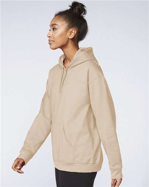Gildan SF500 - Unisex Softstyle Midweight Hooded Sweatshirt - Sand