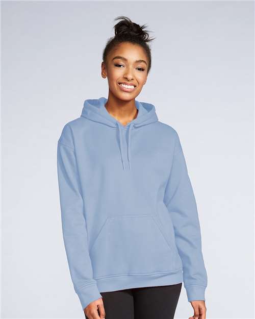 Gildan SF500 - Unisex Softstyle Midweight Hooded Sweatshirt - Stone Blue