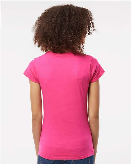 Gildan 64000L - Women's Softstyle T-Shirt - Heliconia