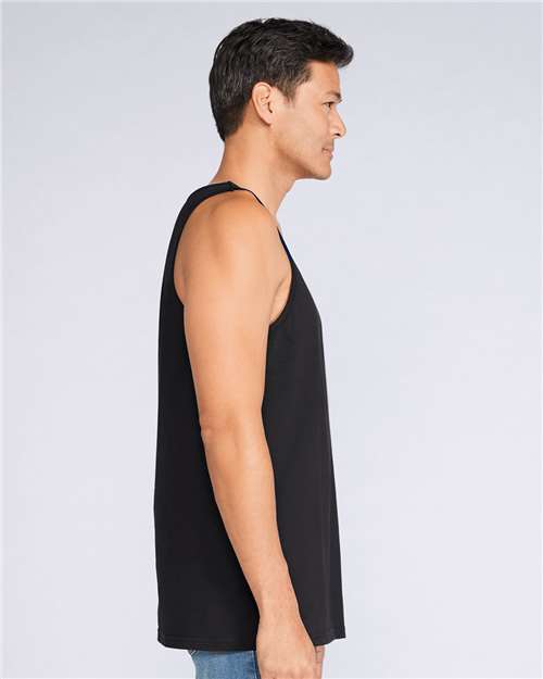Gildan 64200 - Unisex Softstyle Tank Top - Black