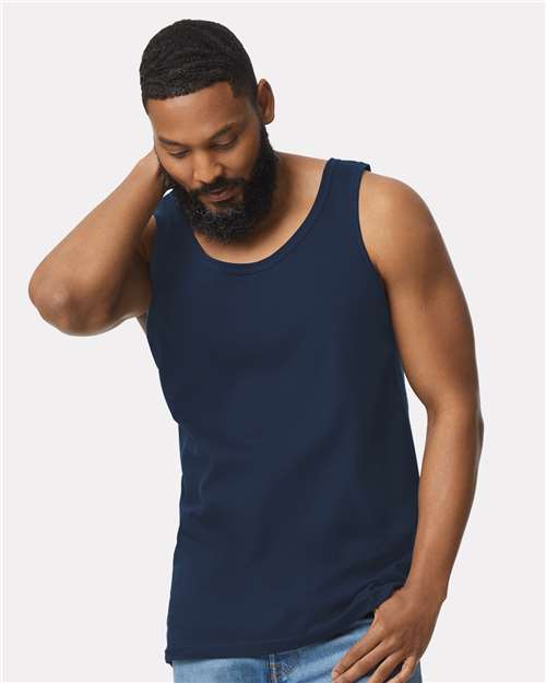 Gildan 64200 - Unisex Softstyle Tank Top - Navy