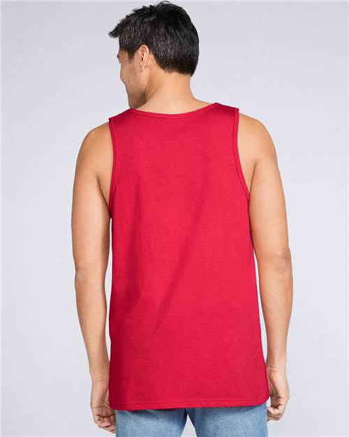 Gildan 64200 - Unisex Softstyle Tank Top - Red