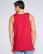 Gildan 64200 - Unisex Softstyle Tank Top - Red