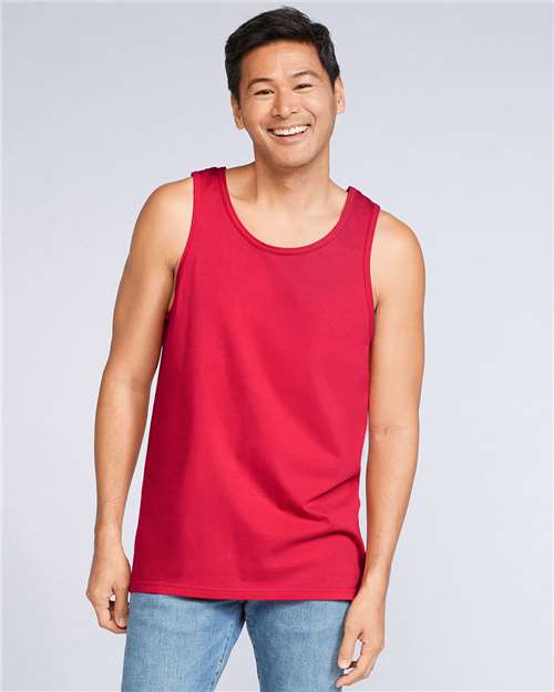 Gildan 64200 - Unisex Softstyle Tank Top - Red