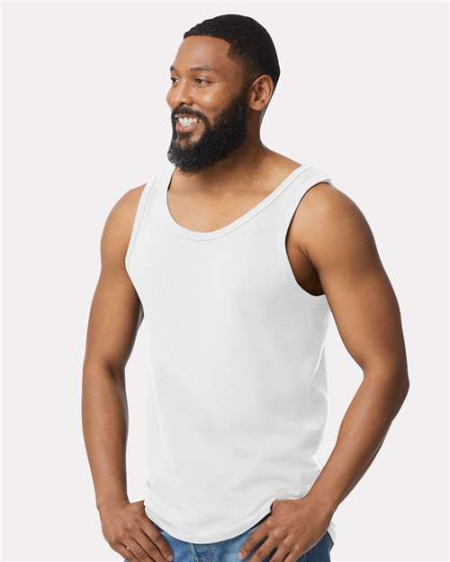 Gildan 64200 - Unisex Softstyle Tank Top - White