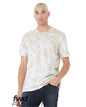 BELLA + CANVAS 3100RD — FWD Fashion Tie-Dyed Tee — White/ Olive Oil