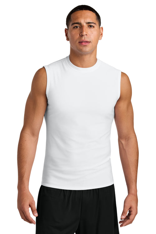 A4 A4N2306 - A4 Compression Muscle Tee A4N2306 — White