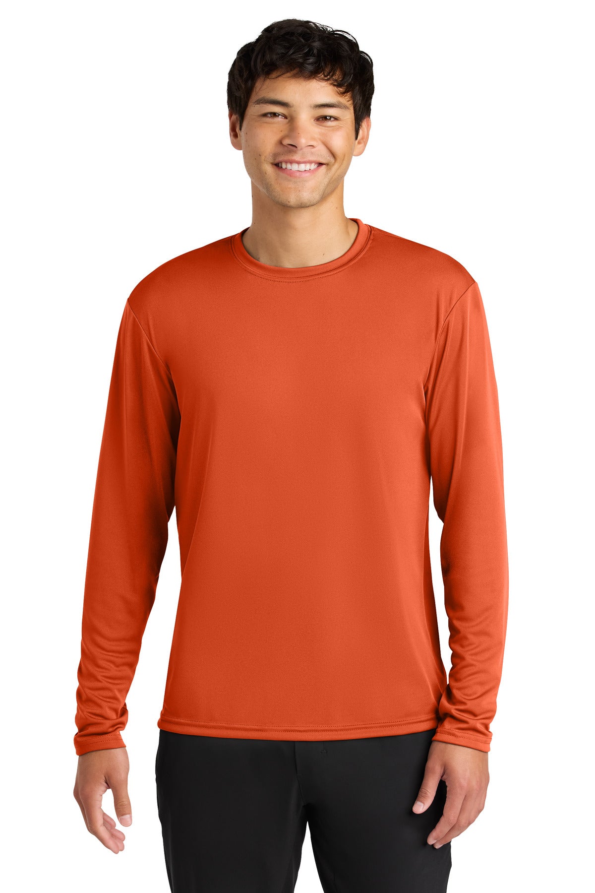 A4 A4N3165 - A4 Cooling Performance Long Sleeve Tee A4N3165 — Athletic Orange