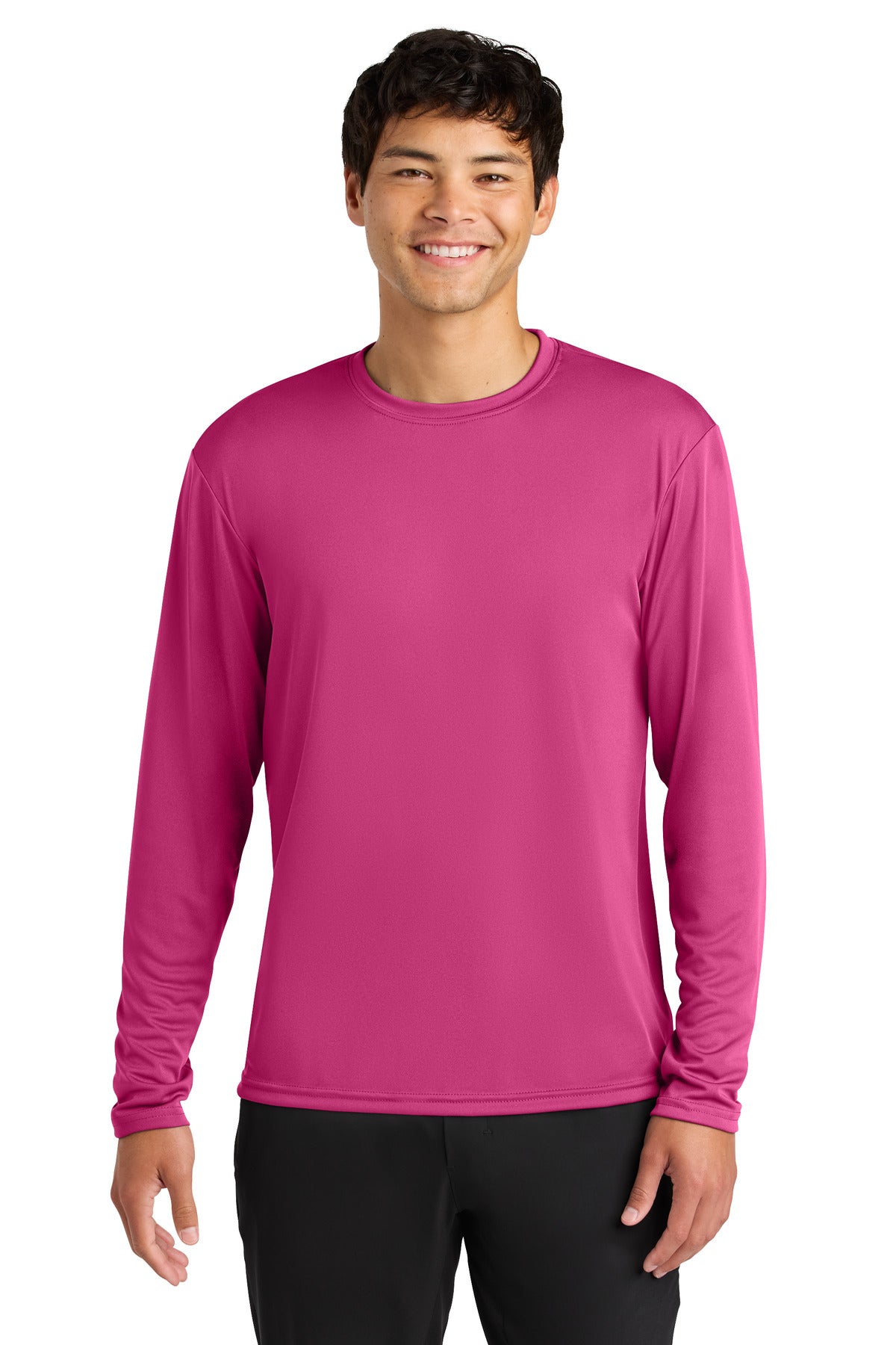 A4 A4N3165 - A4 Cooling Performance Long Sleeve Tee A4N3165 — Fuchsia