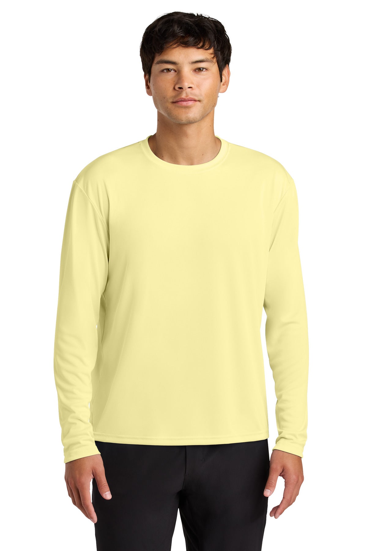 A4 A4N3165 - A4 Cooling Performance Long Sleeve Tee A4N3165 — Light Yellow
