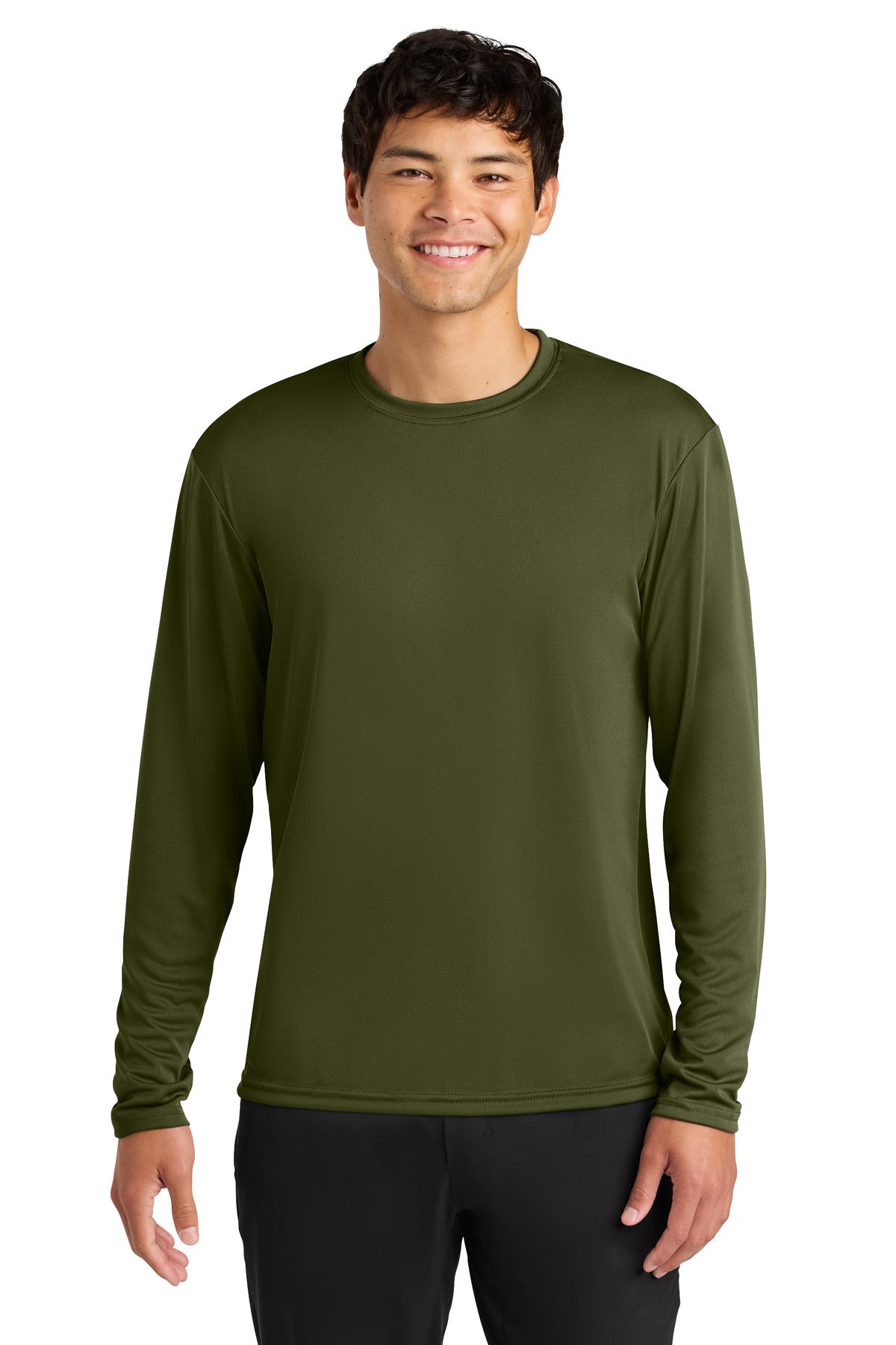 A4 A4N3165 - A4 Cooling Performance Long Sleeve Tee A4N3165 — Military Green