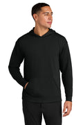 A4 A4N3528 - A4 Softek Long Sleeve Hooded Tee A4N3528 — Black