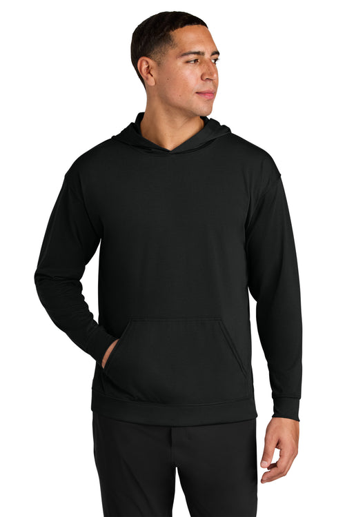 A4 A4N3528 - A4 Softek Long Sleeve Hooded Tee A4N3528 — Black