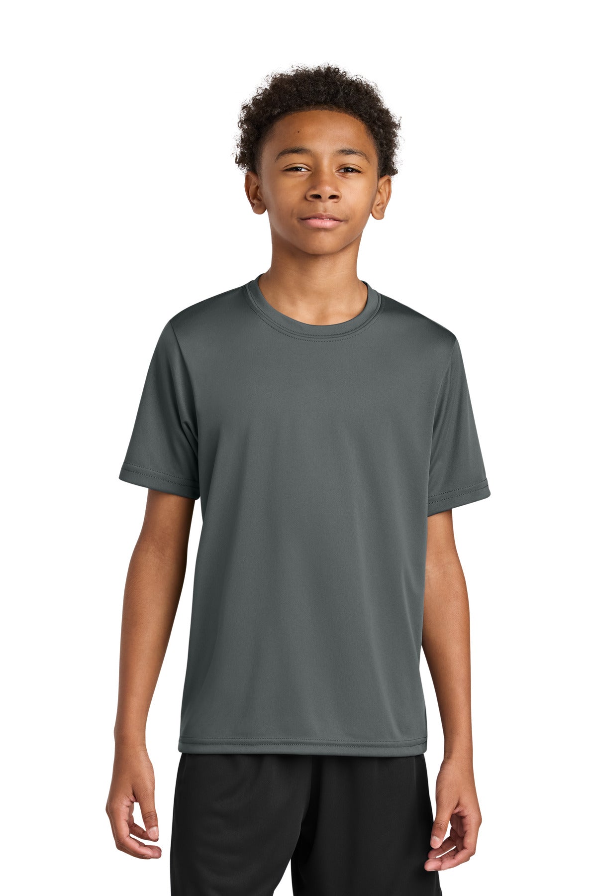 A4 A4NB3142 - A4 Youth Cooling Performance Short Sleeve Tee A4NB3142 — Graphite