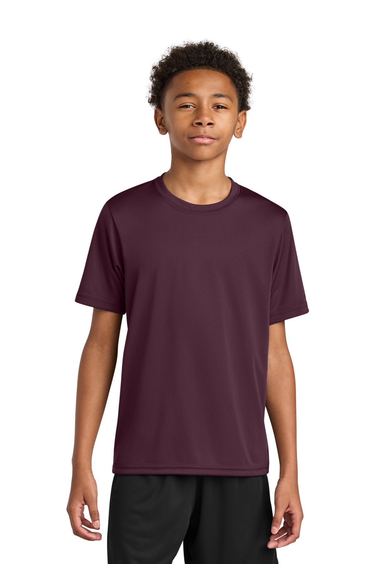 A4 A4NB3142 - A4 Youth Cooling Performance Short Sleeve Tee A4NB3142 — Maroon