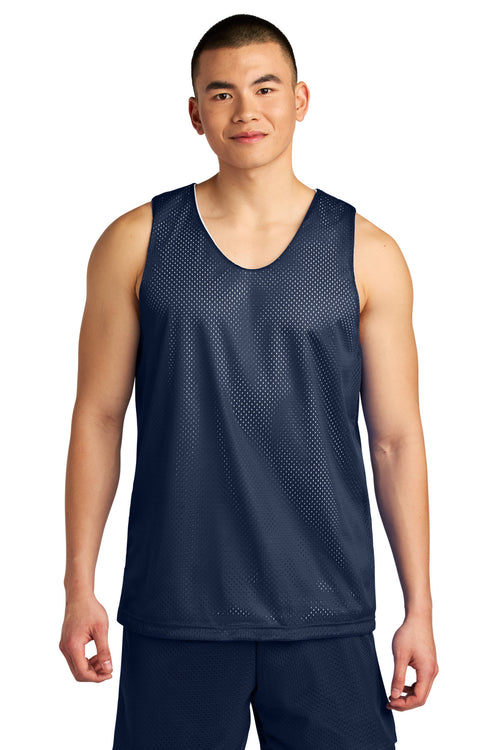 A4 A4NF1270 - A4 Sprint Reversible Mesh Tank A4NF1270 — Navy/ White