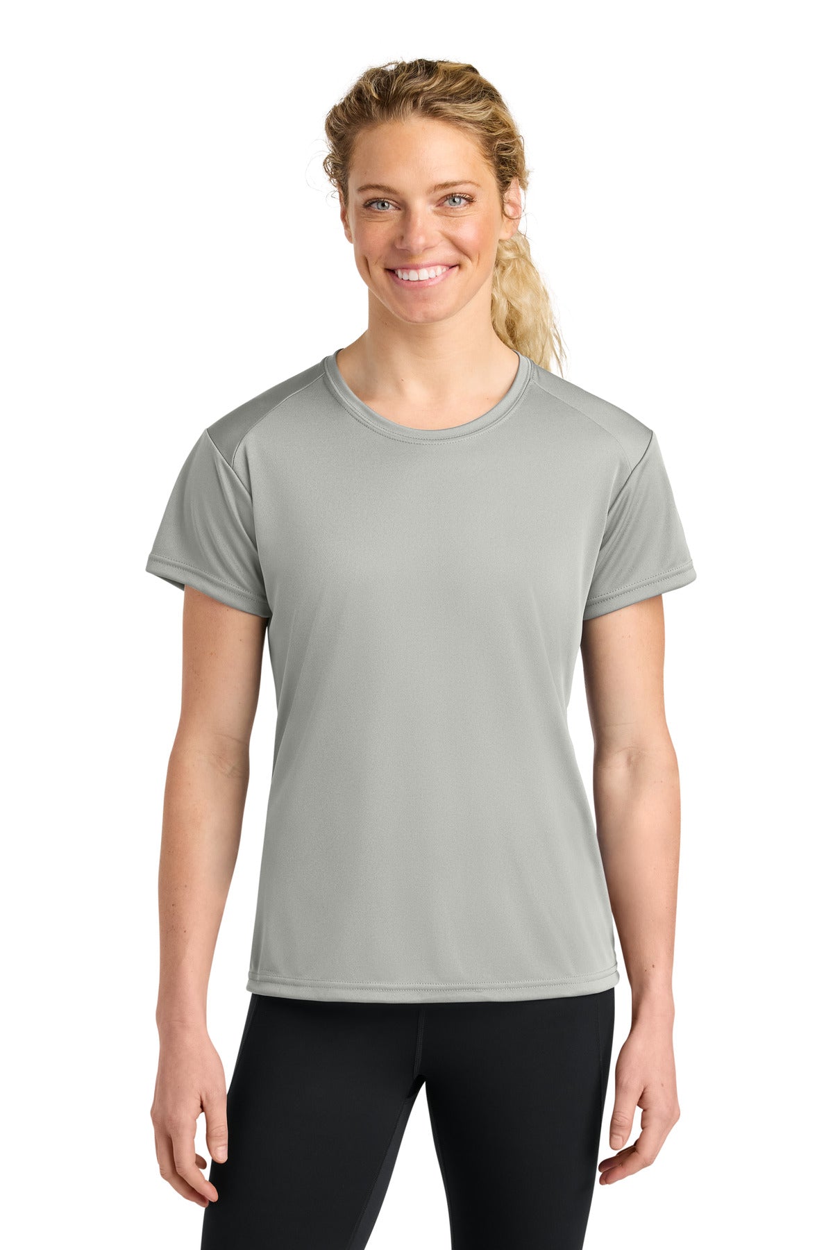 A4 A4NW3201 - A4 Women's Cooling Performance Short Sleeve Tee A4NW3201 — Silver