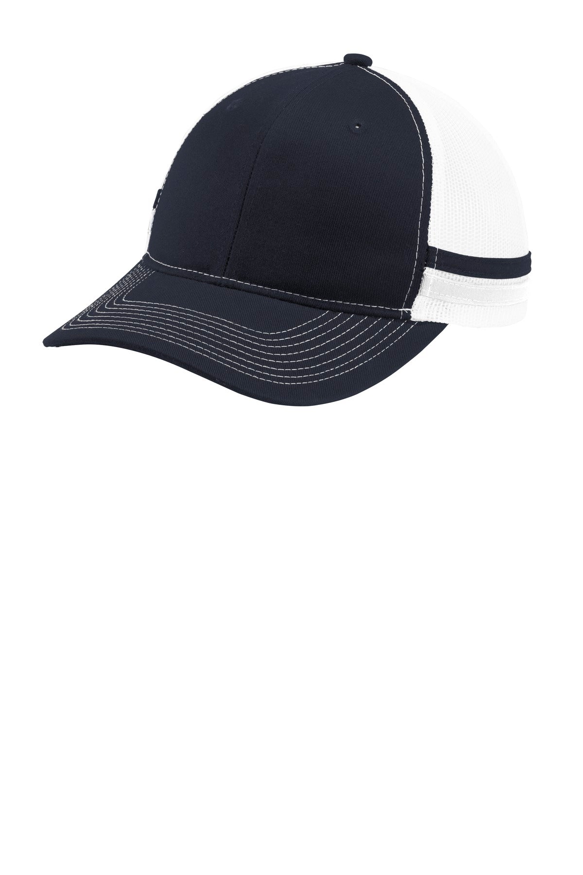 Port Authority C113 - Two-Stripe Snapback Trucker Cap