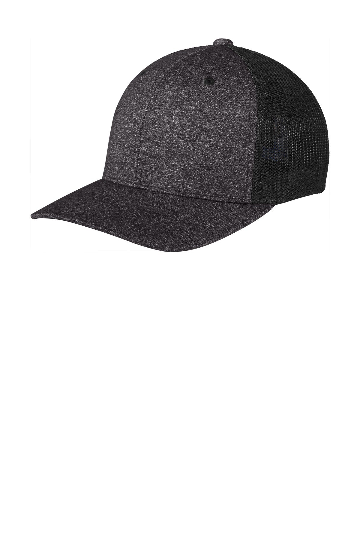 Port Authority C302 - Flexfit Melange Mesh Back Trucker Cap