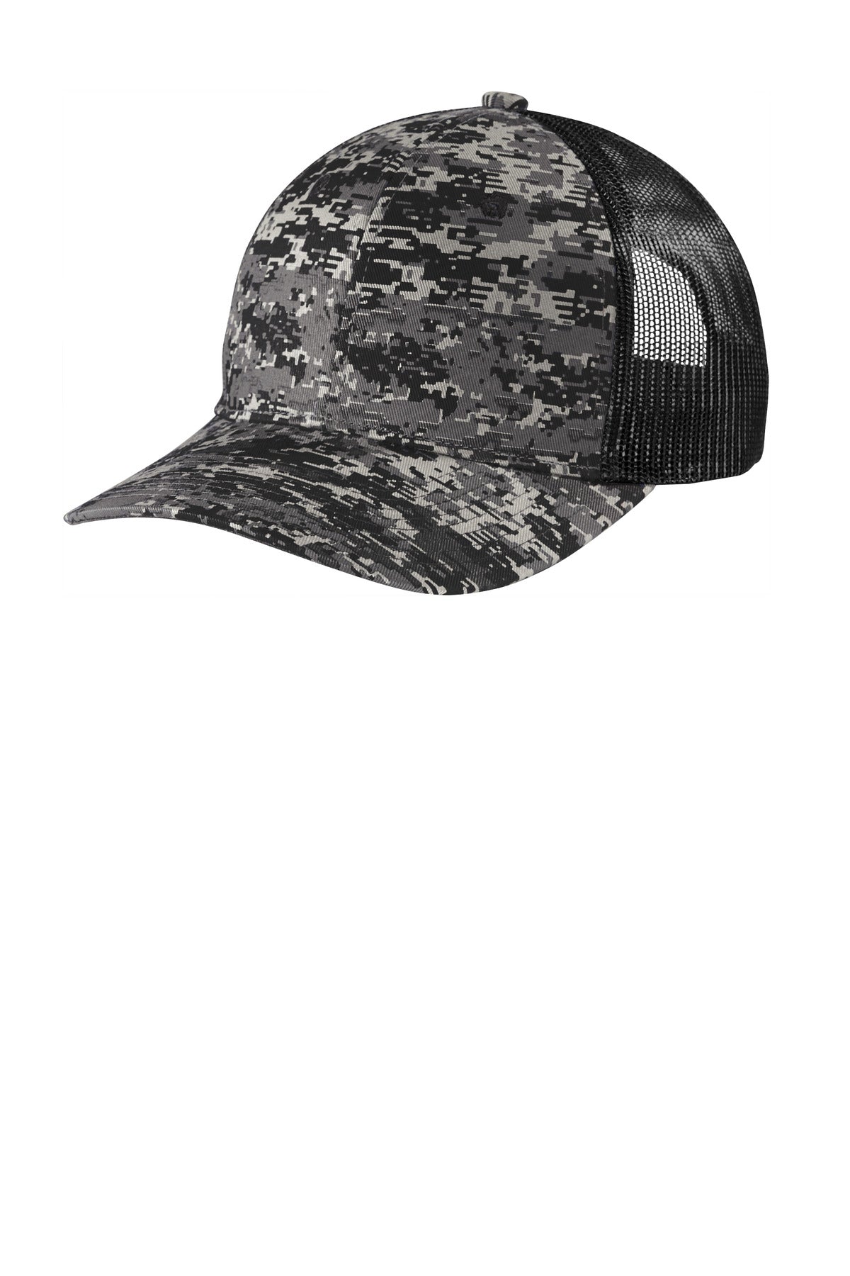 Port Authority C404 - Digi Camo Snapback Trucker Cap