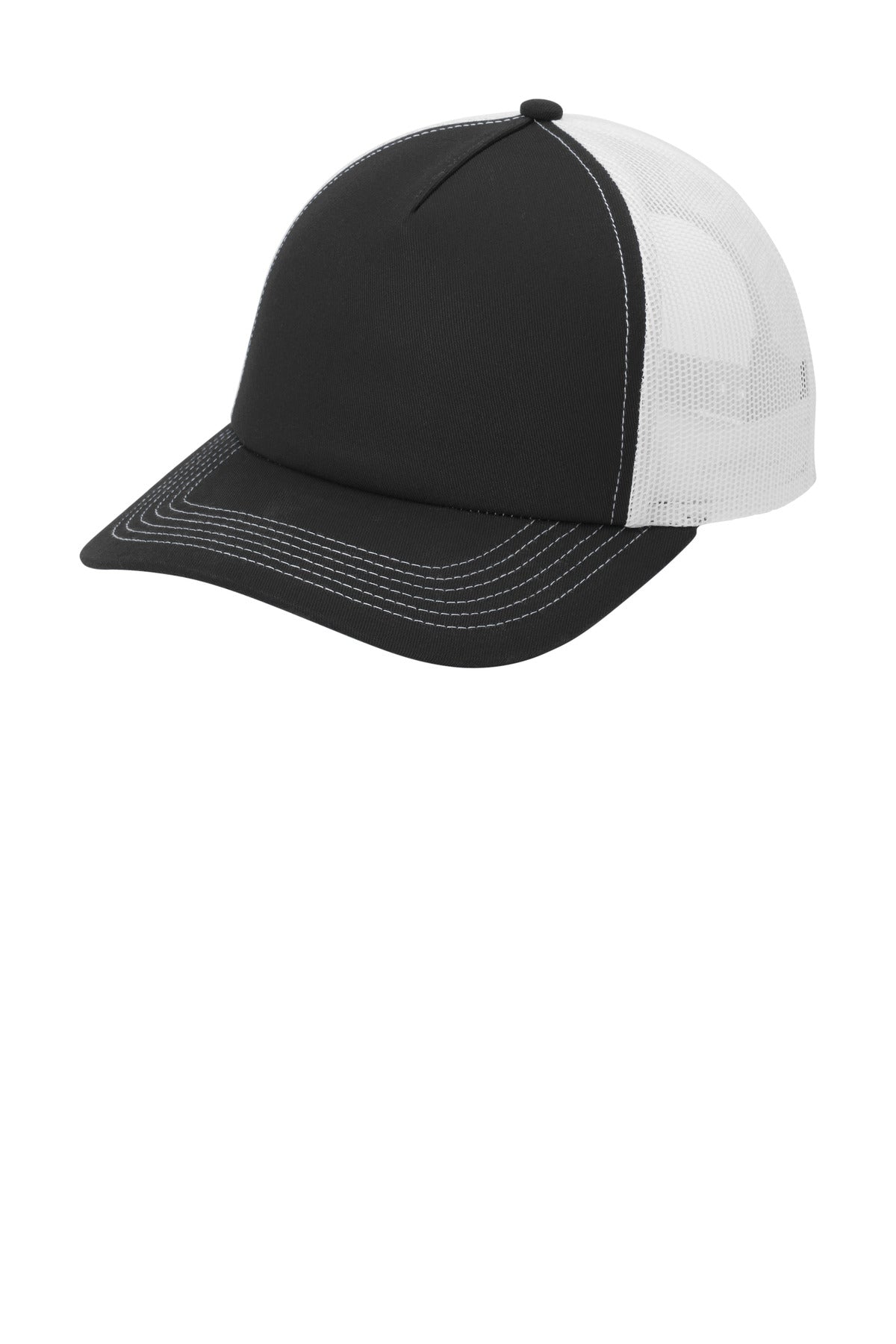 Port Authority C405LP - Low-Profile Snapback 5-Panel Trucker Cap