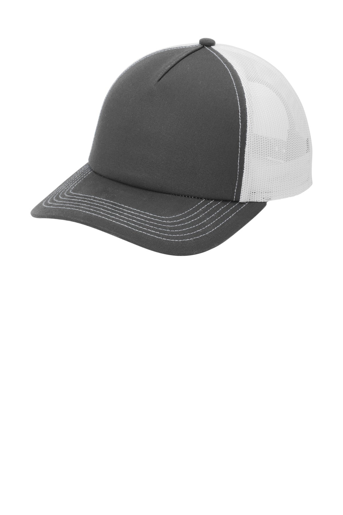 Port Authority C405LP - Low-Profile Snapback 5-Panel Trucker Cap