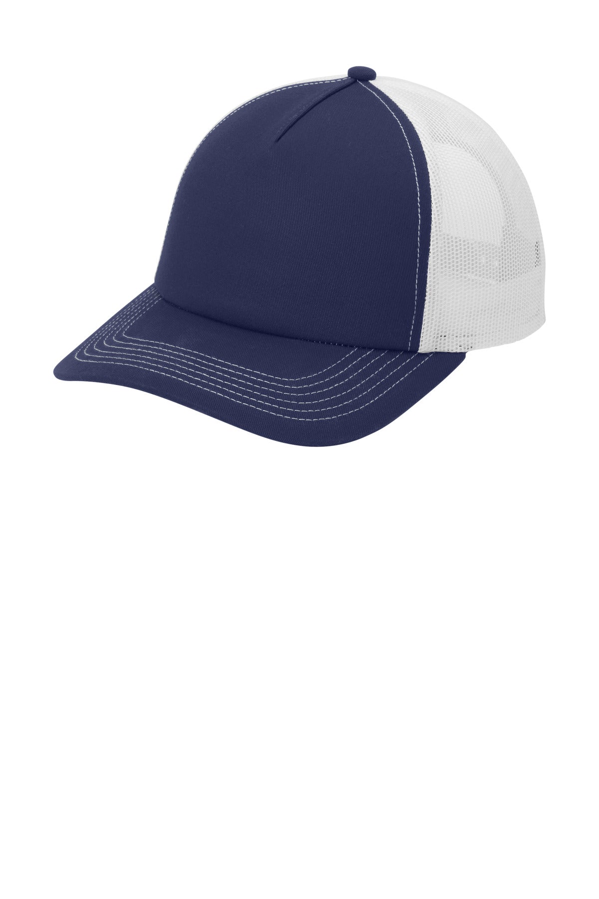 Port Authority C405LP - Low-Profile Snapback 5-Panel Trucker Cap