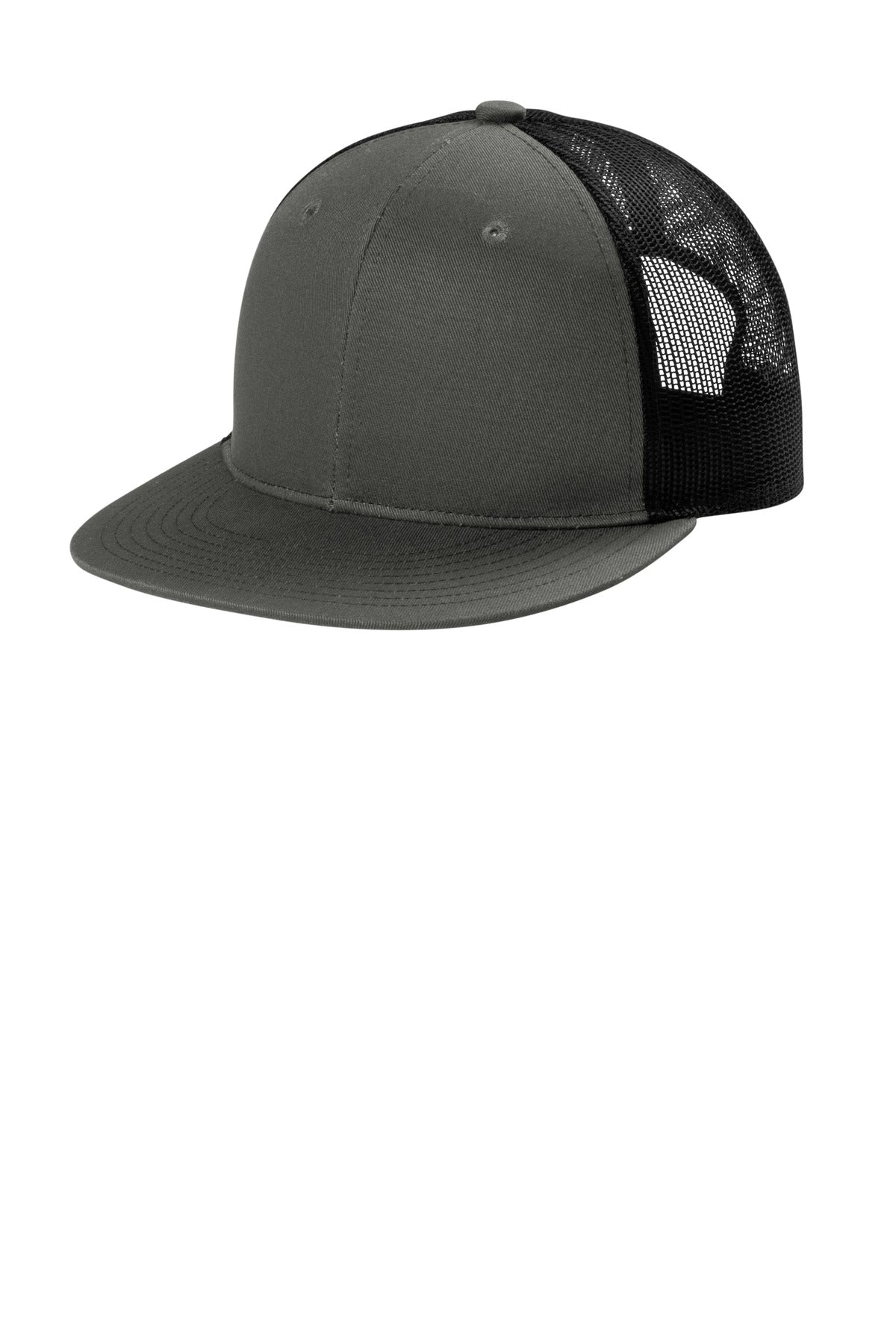 Port Authority C407 - Snapback Flat Bill Trucker Cap