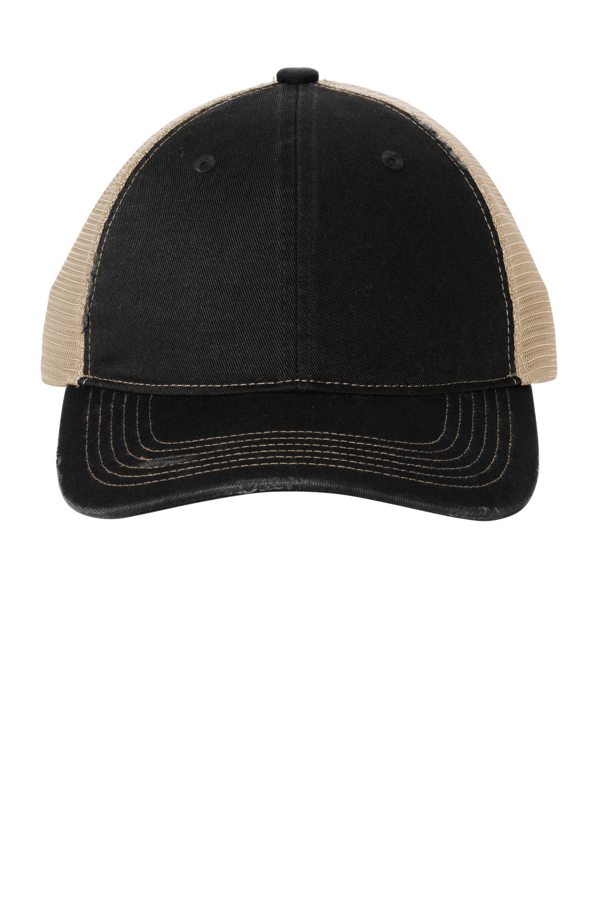 Port Authority C600 - Distressed Mesh Back Cap